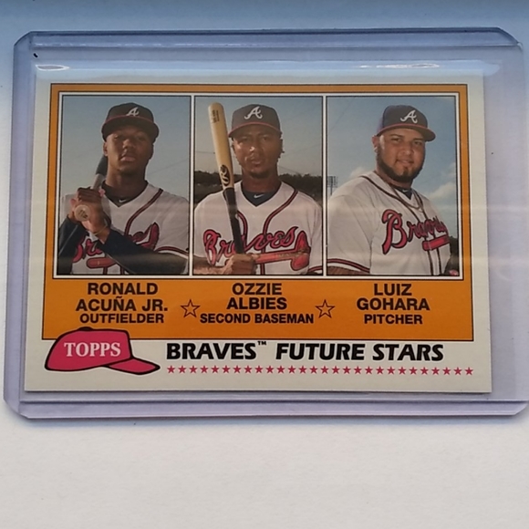 2018 Topps Archives Ronald Acuna Jr